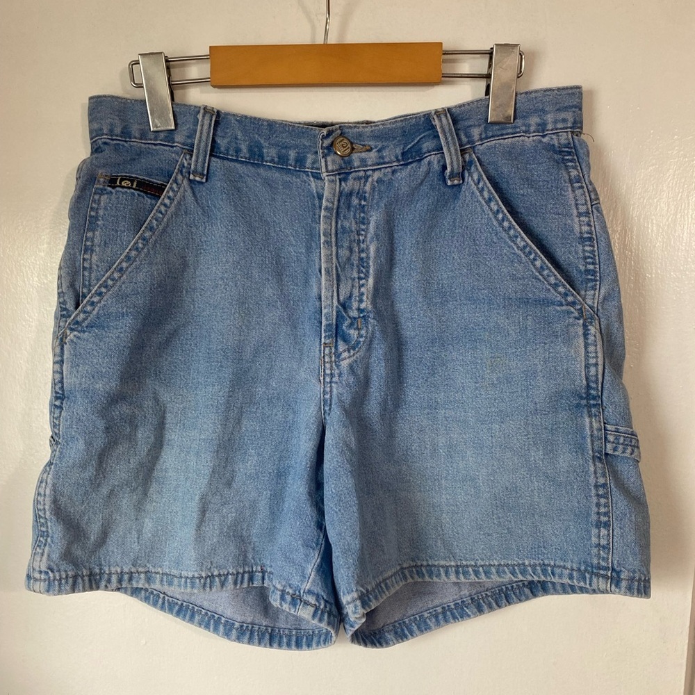 Vintage L.E.I. High Waist Denim Shorts Size 9